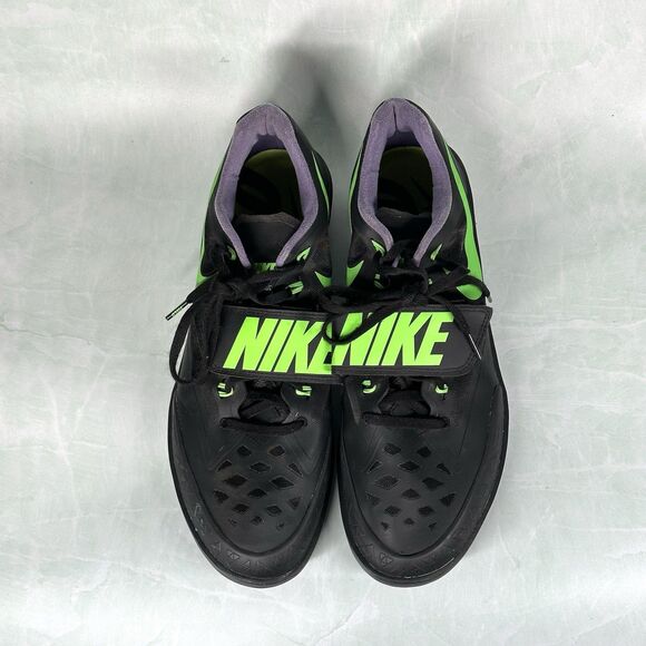 Nike Shoes Zoom SD Anthracite Fierce Green Track and Field 685135-035 Men's 13 - Picture 4 of 14